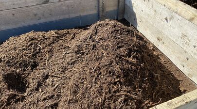 Mise à disposition de broyat de déchets verts