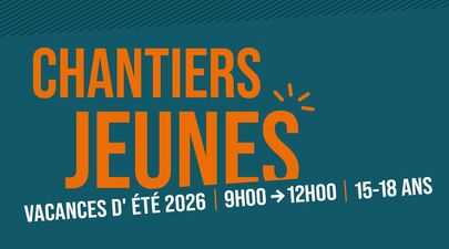 3 chantiers jeunes proposés cet été