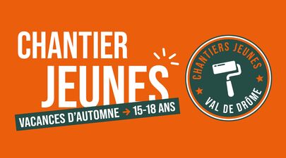 Un chantier jeunes pour les vacances d'octobre