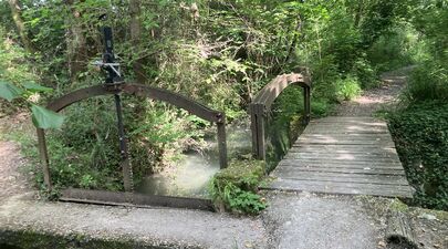 Le chemin du canal du Moulin à Allex inaccessible durant 1 semaine