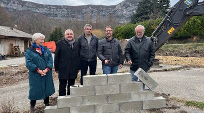 Ateliers artisanaux de Saoû : le chantier est lancé !